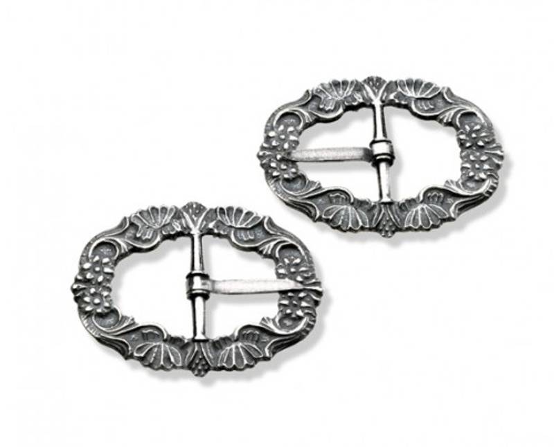 Kne/sko-spenne Nordland oksidert