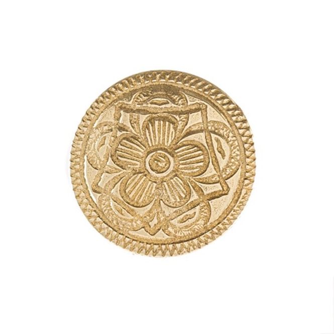 Hovedbilde Knapp 16 mm messing