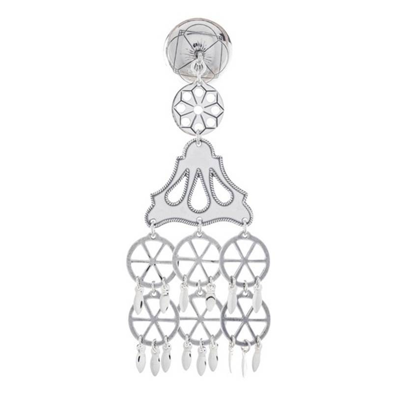 Halsknapp Romsdal, stolpe, oksidert