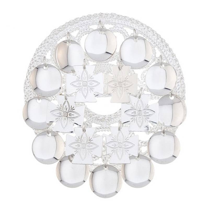 Sølje gravert Rogaland, hvit