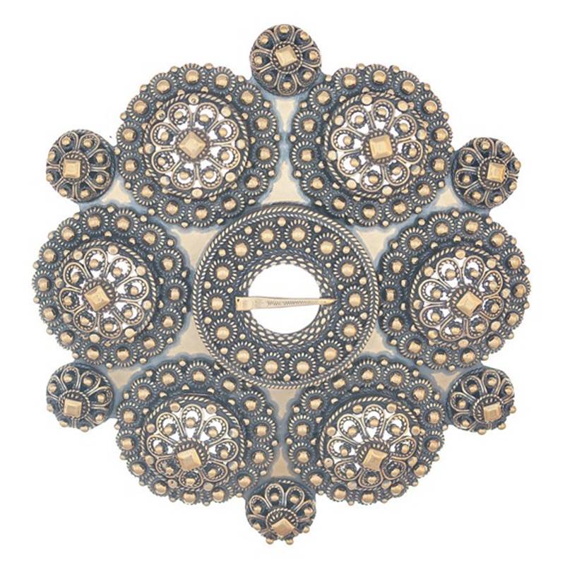 Bolesølje Telemark antikkforgylt 