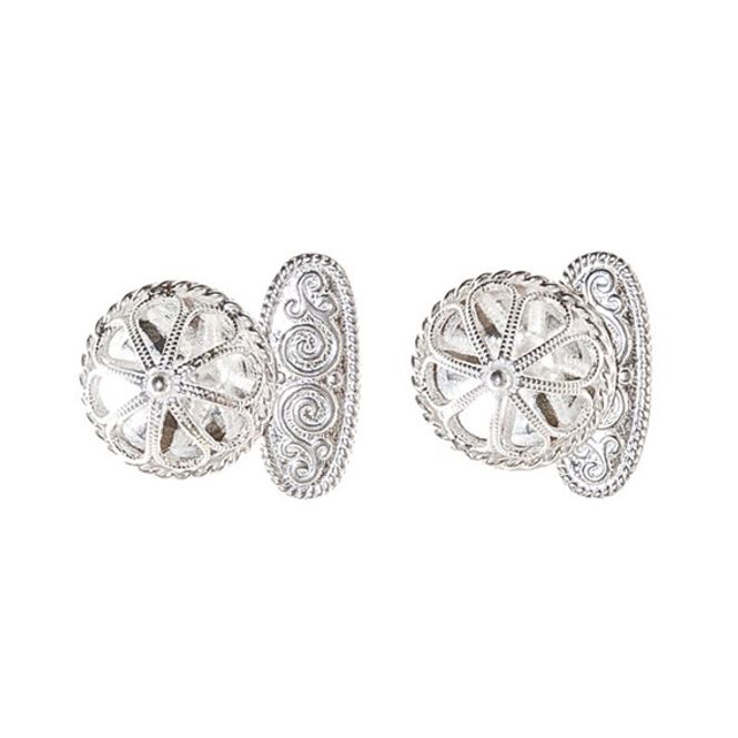 Hovedbilde Mansjettknapper hvite