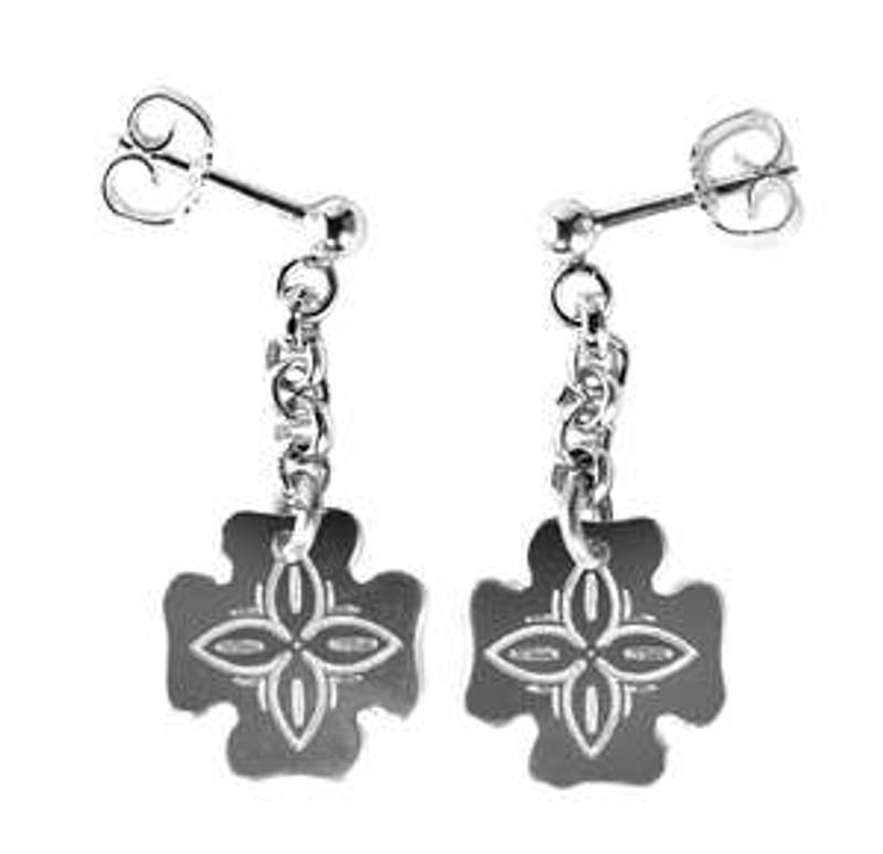 Ørepynt Rogaland hvit