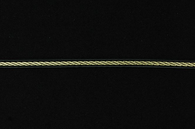 Hovedbilde Empirebånd 7 mm gull/sort