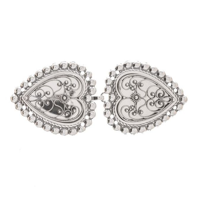 Hovedbilde Hjertespenne med kruser, syhull og øsken