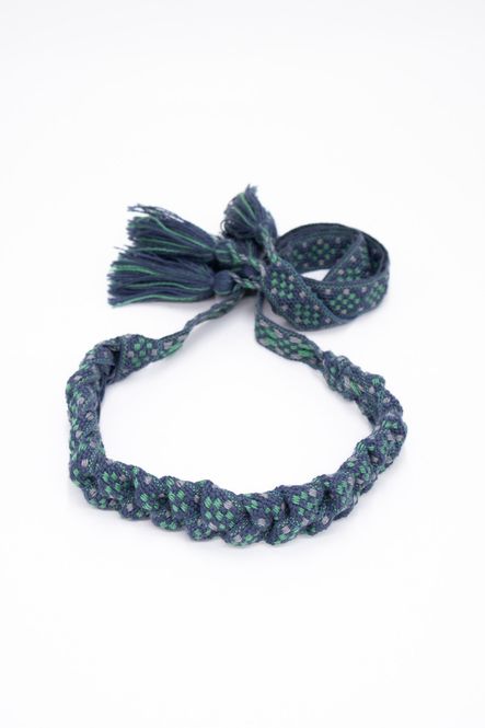 Hovedbilde Hårbånd Nordmøre blått og grønt