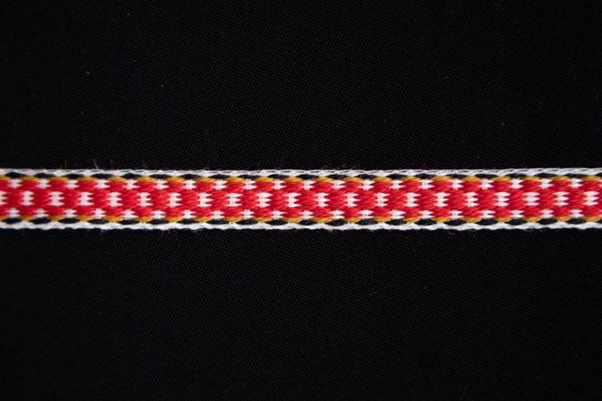 Hovedbilde Hardanger Roggebånd 12 mm i lin