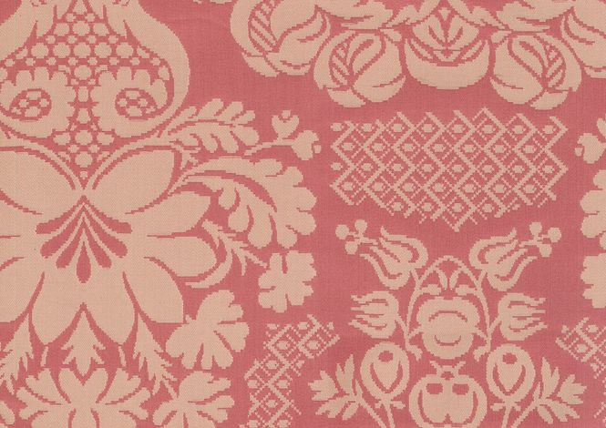 Hovedbilde Damask Lyonnais rosa